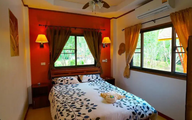 Отель Villa Siam Lanna @ Golden Pool Villas Ланта комната для гостей
