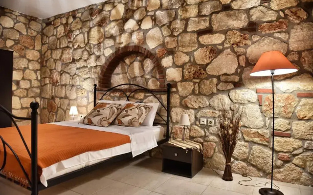 Отель Zachariou Stone Villas комната для гостей