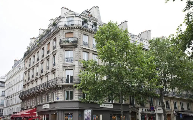 Апартаменты Rambuteau Apartment вид на фасад