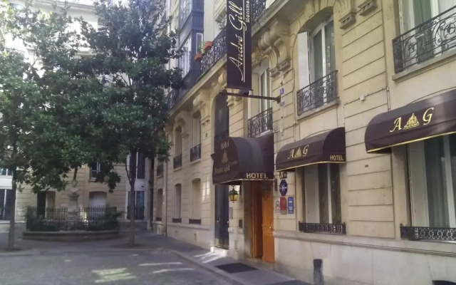Отель Hôtel André Gill Франция, Париж - отзывы, цены и фото номеров - забронировать отель Hôtel André Gill онлайн вид на фасад
