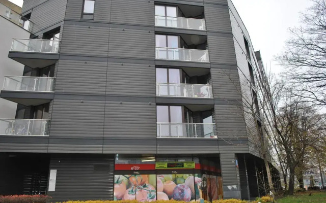 Отель Pirelli Apartament вид на фасад