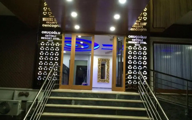 Отель Grand Geyikli Resort Otel Orucoglu вид на фасад