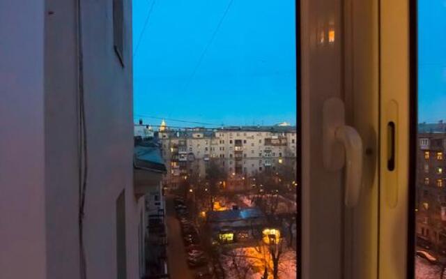 Апартаменты Business Apartment Kutuzovsky 35 вид на фасад