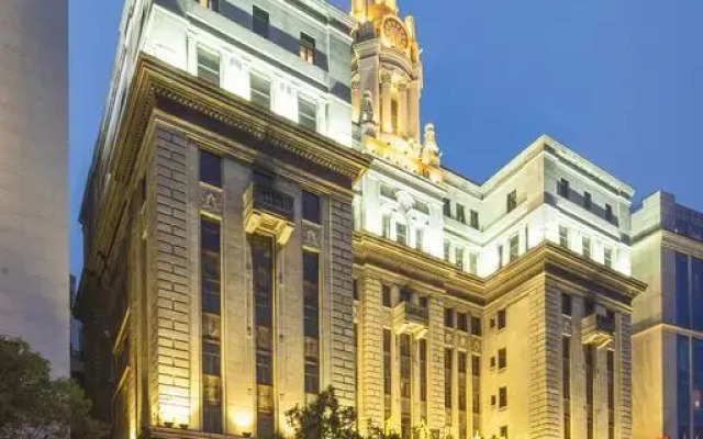 Jin Jiang Pacific Hotel Shanghai вид на фасад