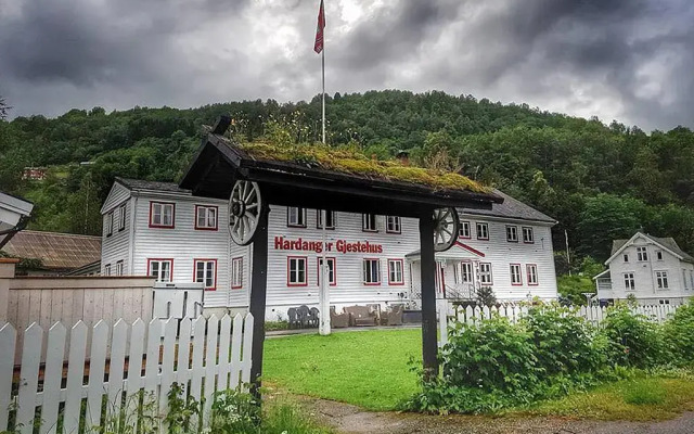 Отель Hardanger Guesthouse вид на фасад