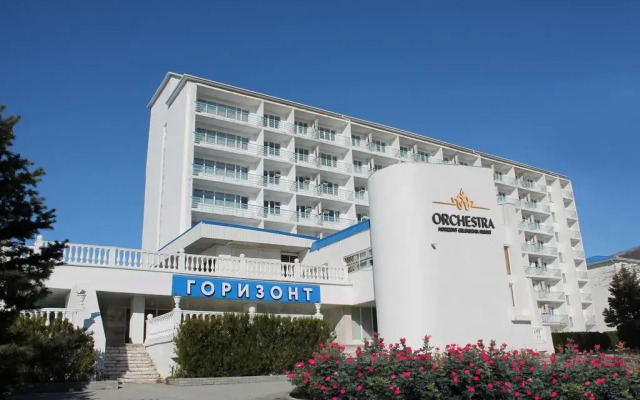 Гостиница Orchestra Horizont Gelendzhik Resort вид на фасад