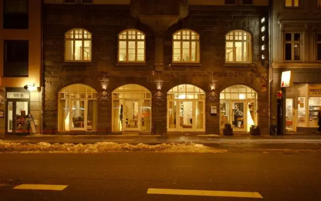 Bertrams Guldsmeden Hotel вид на фасад