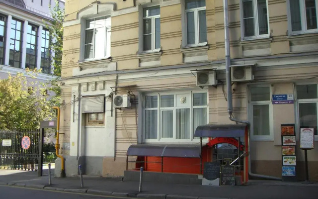 Гостиница Inga Hotels Moscow вид на фасад