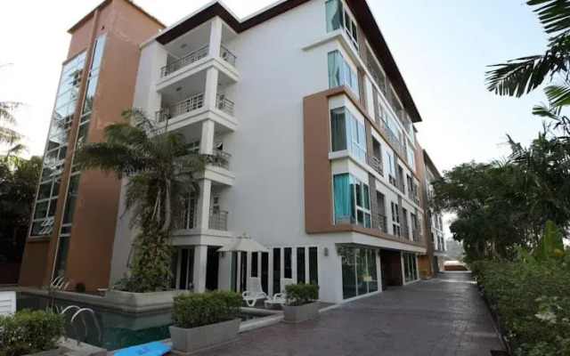 Отель The Haven Lagoon Condominium вид на фасад
