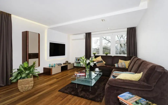 Отель ASKI New Powisle Apartment Польша, Варшава - отзывы, цены и фото номеров - забронировать отель ASKI New Powisle Apartment онлайн комната для гостей