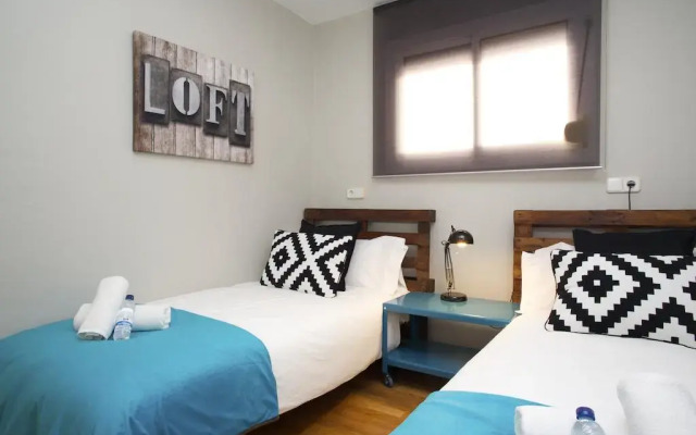 Отель BarcelonaForRent Manhattan Suites Барселона комната для гостей