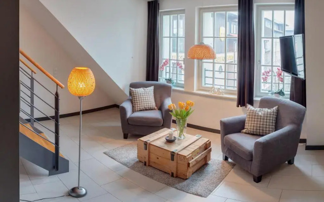 Апартаменты Stadtbleibe Apartments комната для гостей