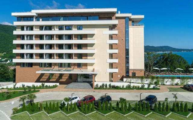 Гостиница Lavicon Apart Hotel Collection в Небуге 13 отзывов об отеле, цены и фото номеров - забронировать гостиницу Lavicon Apart Hotel Collection онлайн Небуг вид на фасад