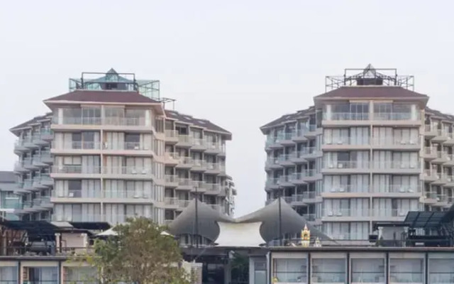 Отель Modus Condominium (Suites & Serviced Residence) вид на фасад