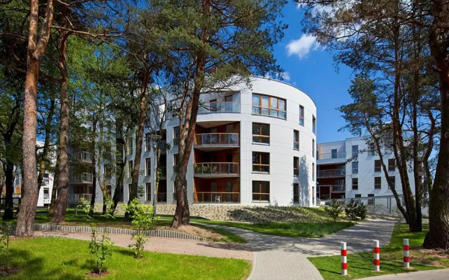 Отель Dom & House - Apartamenty Nadmorski Dwór вид на фасад