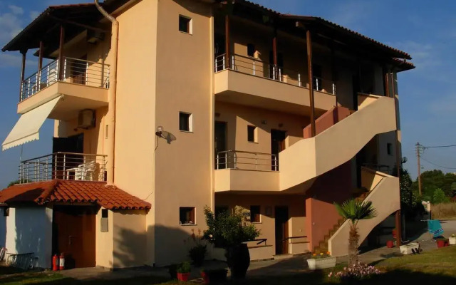 Отель Evangelia's Family House вид на фасад