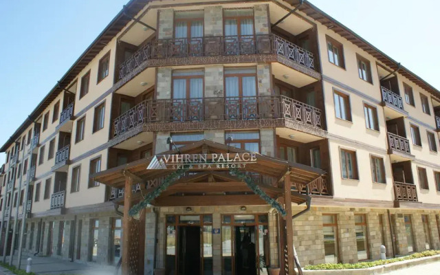 Отель Vihren Palace Ski & SPA вид на фасад