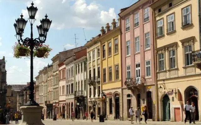 Апартаменты Romantic Apartment on Rynok square with Air-Conditioning вид на фасад