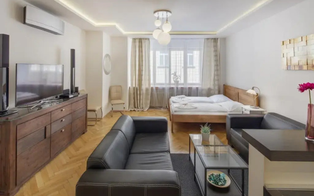 Отель Selinor Old Town Apartments Чехия, Прага - отзывы, цены и фото номеров - забронировать отель Selinor Old Town Apartments онлайн комната для гостей