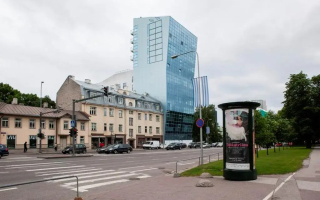 Апартаменты Liivalaia Apartment вид на фасад