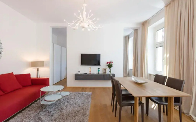 Апартаменты Sky Residence - Business Class Apartments City Centre Вена комната для гостей