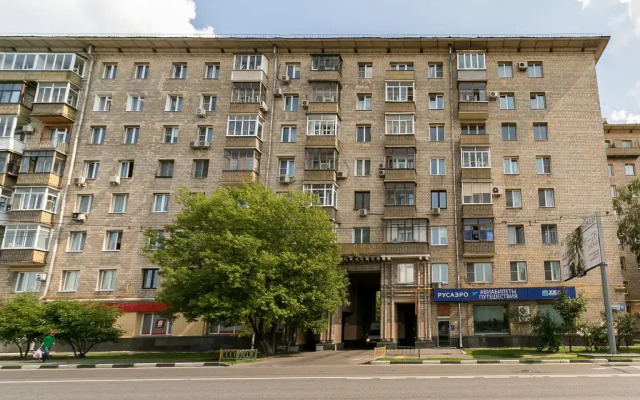 Апартаменты Uyutnyye apartment вид на фасад