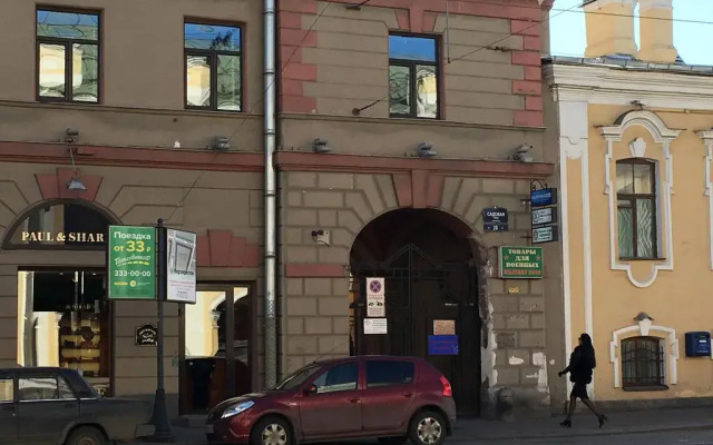 Hotel on Sadovaya 26 вид на фасад