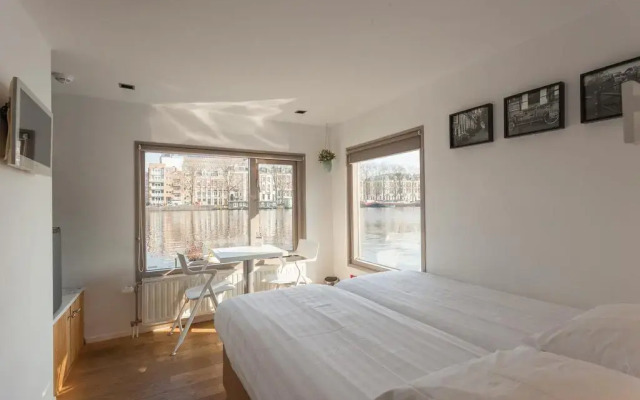 Отель Houseboat Little Amstel комната для гостей