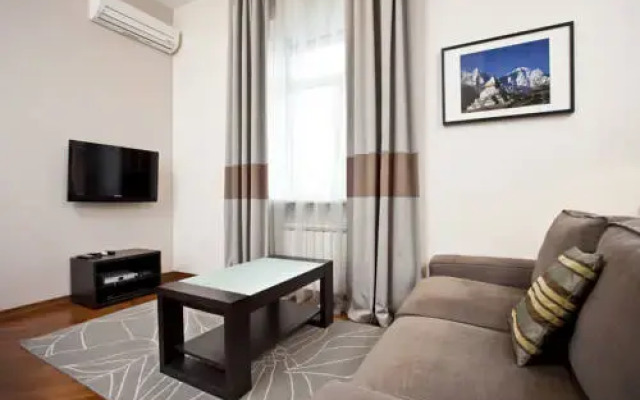 Апартаменты Moscow Suites Apartments Тверская комната для гостей