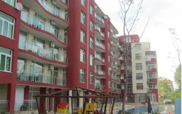 Отель Global Ville Apartcomplex Солнечный берег вид на фасад