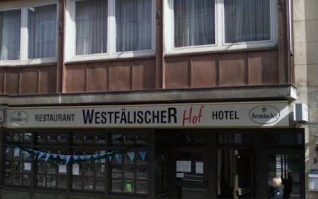 Отель Westfalischer Hof Германия, Дюссельдорф - отзывы, цены и фото номеров - забронировать отель Westfalischer Hof онлайн вид на фасад