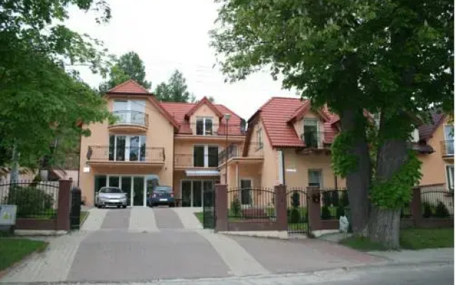 Отель Villa Nad Potokiem вид на фасад