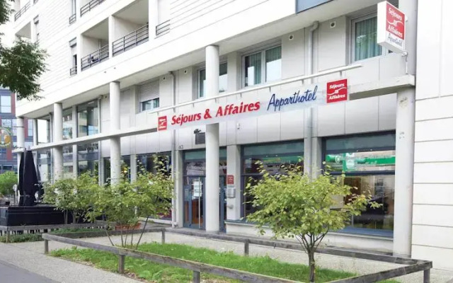Отель Séjours & Affaires Lyon Park Lane Франция, Лион - отзывы, цены и фото номеров - забронировать отель Séjours & Affaires Lyon Park Lane онлайн вид на фасад