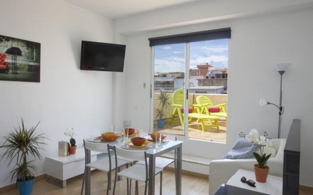 Апартаменты Teopenthouse Apartments Валенсия комната для гостей