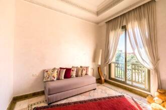 House With 3 Bedrooms in Marrakech, Annakhil, With Shared Pool, Enclosed Garden and Wifi