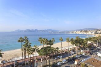 Modern apartment La Croisette - sea view, фото 12