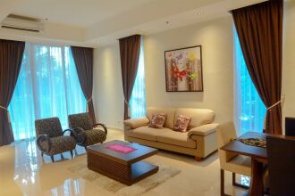 3 Bedrooms Premium Sudirman Residence by Travelio, фото 23