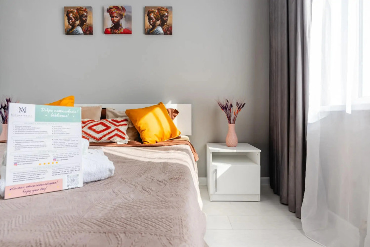 Фотография номера квартиры Meridian Apartments (Мередиан Апартментс) на улице Мукагали Макатаева 131 корпус 7