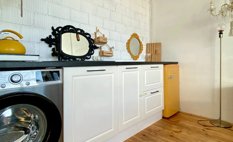 Фотография номера квартиры Апартаменты ApartMari Уникальный Люкс с видом на город