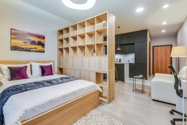 Фотография номера квартиры Business Apartments (Бизнесс Апартменс) на бульваре Ходынский 2