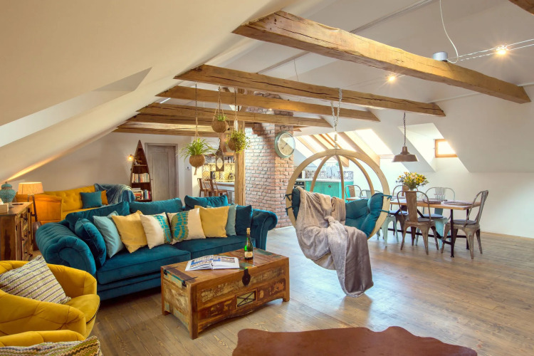Old Town Boho Chic Attic — фото 5