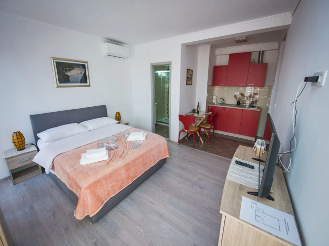 Studio apartment Mar - with view: SA3-Red Split, Riviera Split — фото 2