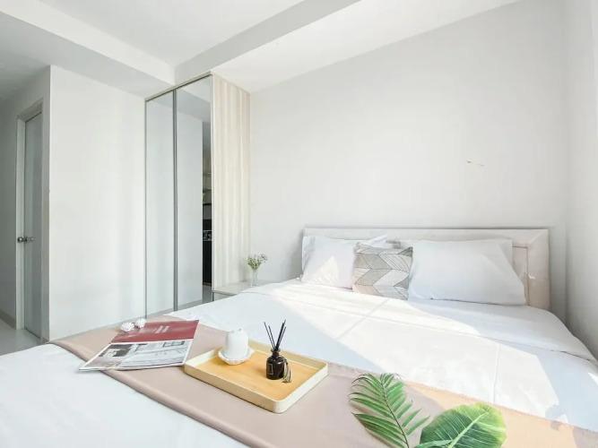 Basic Studio Room At Azalea Suites Apartment — фото 3