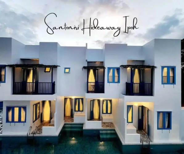 Ipoh Santorini Hideaway Hotel Inspired