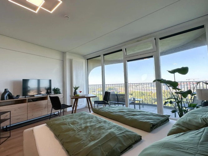 Helles Apartment mit tollem Blick über Augsburg — фото 5