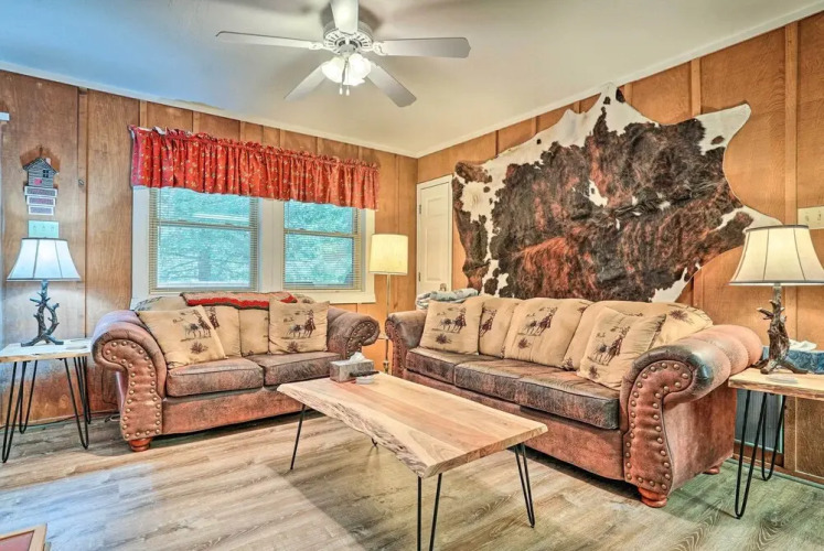 Rustic Cloudcroft Home ~ 2 Mi to Ski Slopes! — фото 5