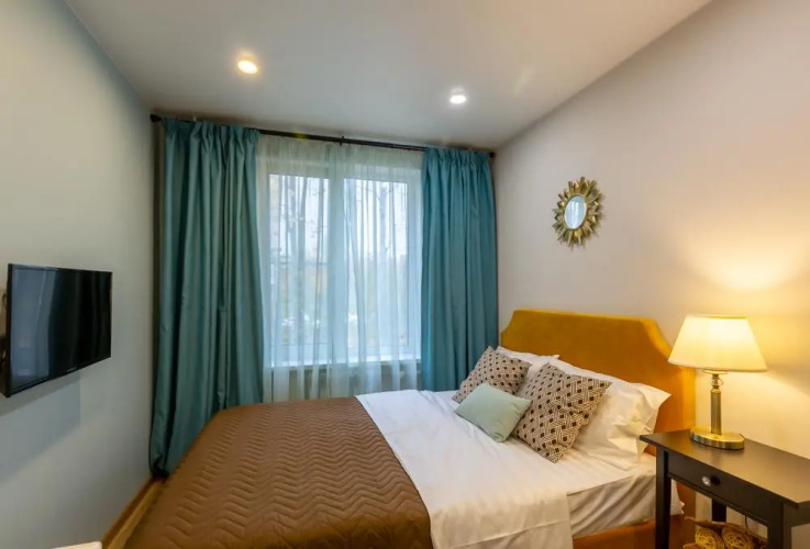 Фотография номера квартиры Kvart-Hotel (Кварт-Отель) в микрорайоне Серебрянка