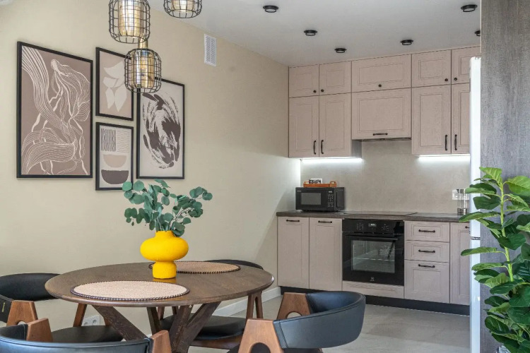 Фотография номера квартиры Апартаменты Festival от сети Good Vibes Apartments