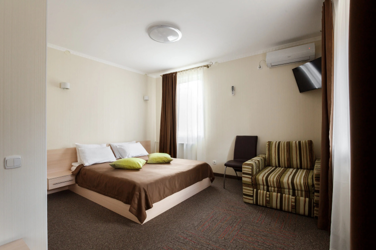 Фотография номера гостиницы Отель 5* Всесезонный курорт Манжерок