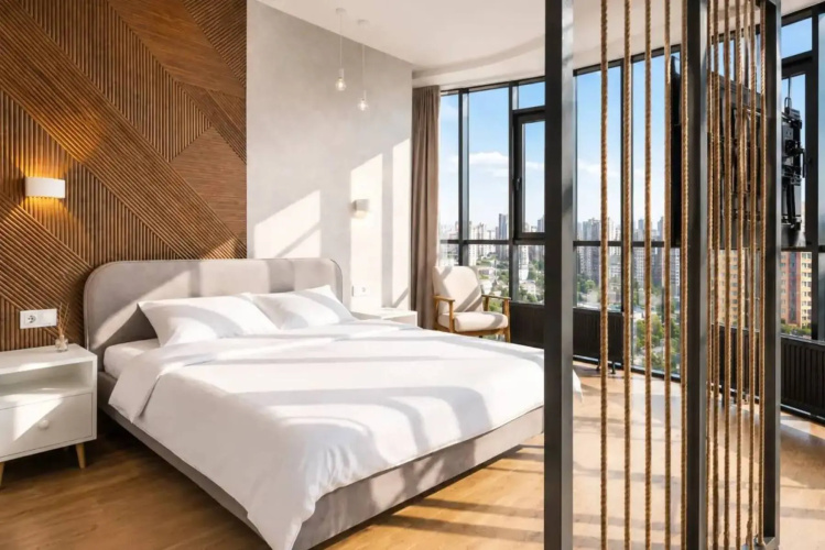 Квартира Видовая Студия у ТРЦ Иремель — Liberty Sity Apartments